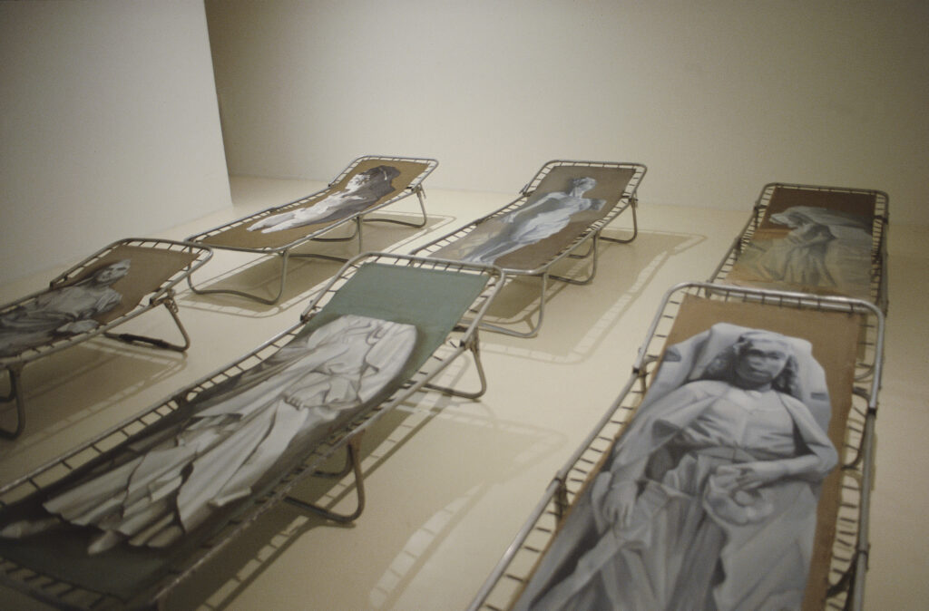 Irina Nakhova, Camping, Installation View, 1990