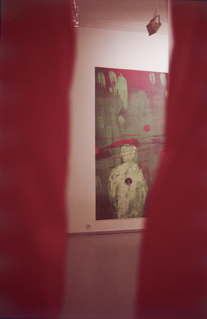 Stay With Me, Womb Box, view from inside of Womb Box, 2003