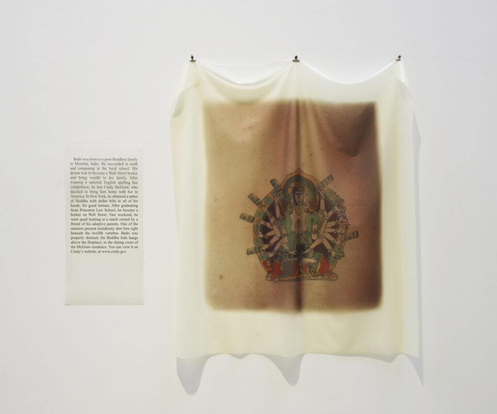 Irina Nakhova, Skin No. 3, solvent inkjet on latex, 2010