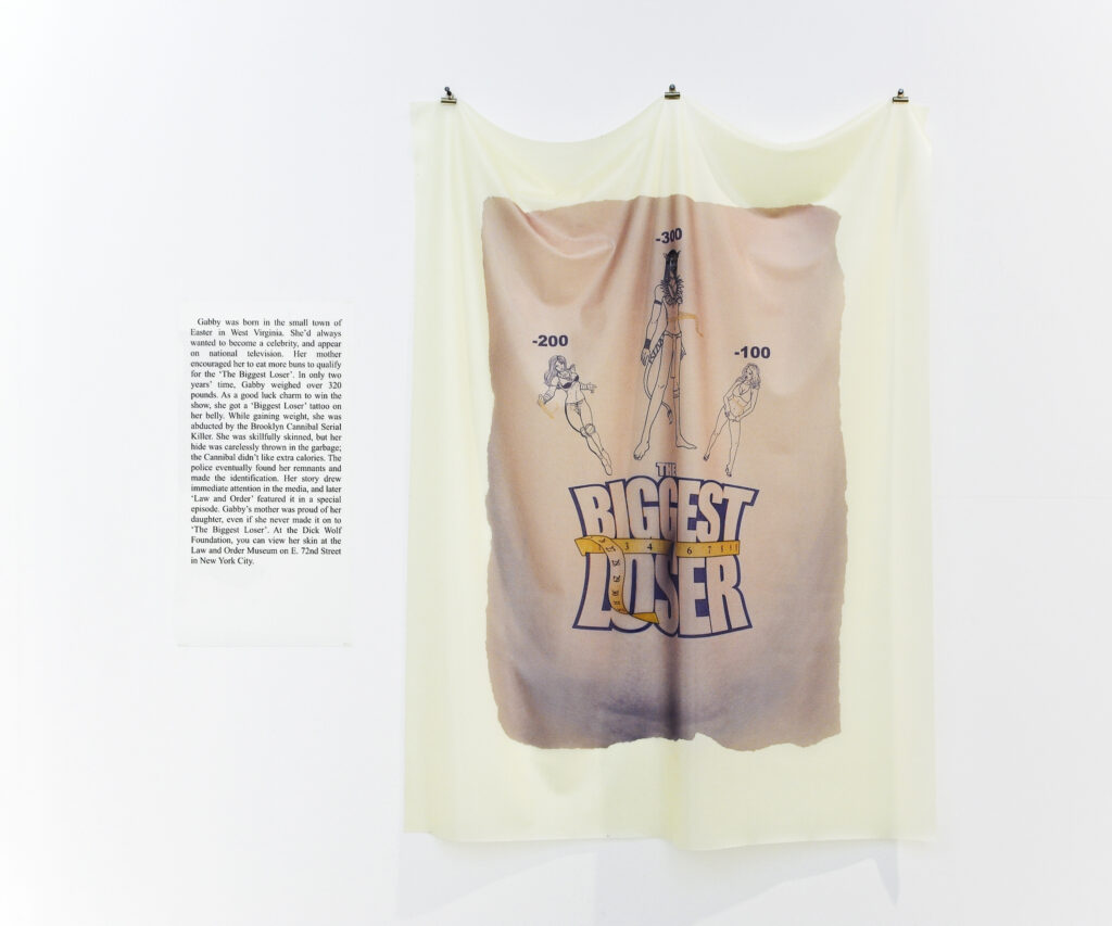 Irina Nakhova, Skin No. 11, solvent inkjet on latex, 2010