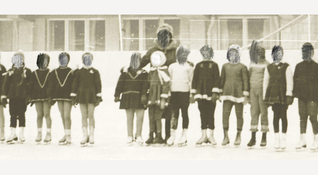 Irina Nakhova, Figuristiki, pastel, charcoal, uv inkjet on canvas, 2013