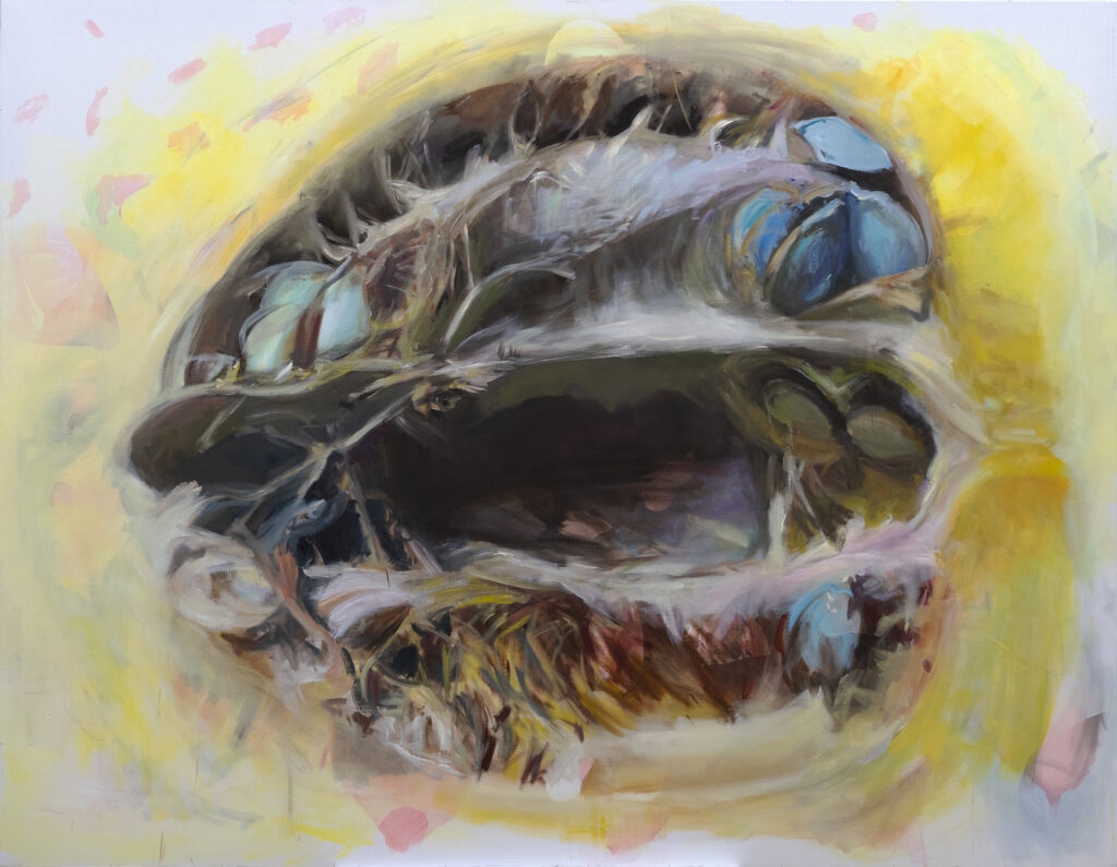 Irina Nakhova, Butternut, oil and acrylic on canvas, 172 cm x 223 cm, 68" x 88", 2025
