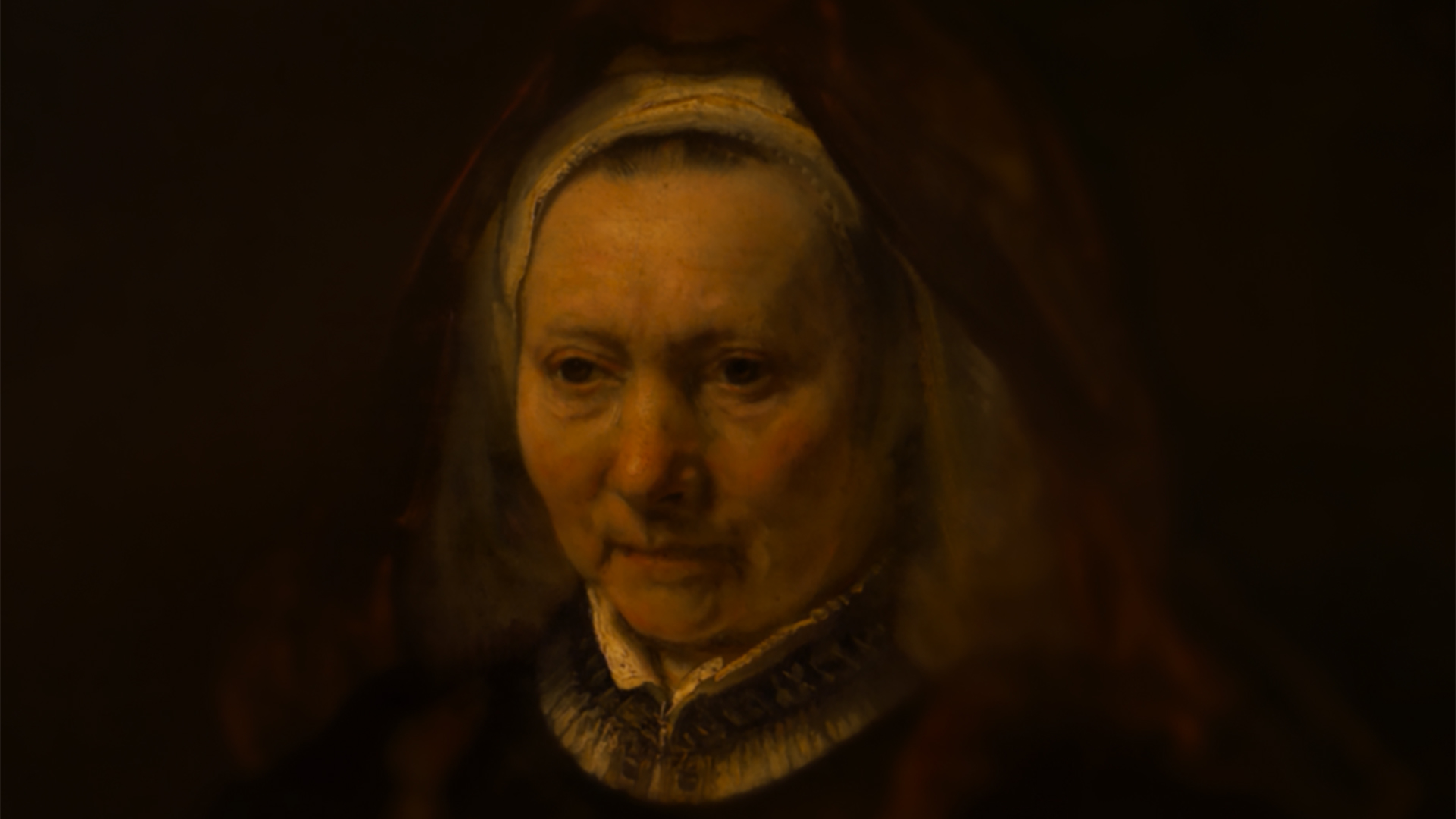 Irina Nakhova, GAZE, Rembrandt (man), video, 2016