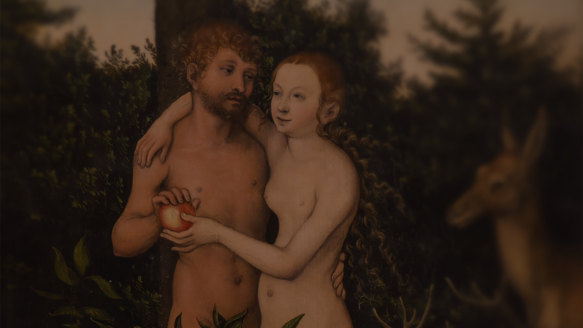 Irina Nakhova, GAZE, Cranach (child), video, 2016